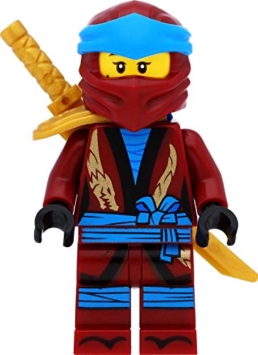 LEGO Ninjago Minifigur: NYA (Legacy) mit Schulterrüstung und Schwertern
