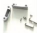 Replacement Headband Screws + Headband Connector Repair Parts Kit for Beats Studio 2.0 Wired/Wireless Over-Ear Headphones Silver