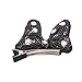 CÉLLOT 6 Pack Mouse Ear Clips, Glitter Sequins Hair Bows Cute Mouse Ears Hair Clips Barrettes for Women Girls Hair Accessories for Costume Party Favor Halloween Christmas Decoration