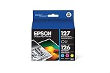 Epson T127120-BCS DURABrite Ultra Black & Color Combo Pack Extra High Capacity Cartridge Ink