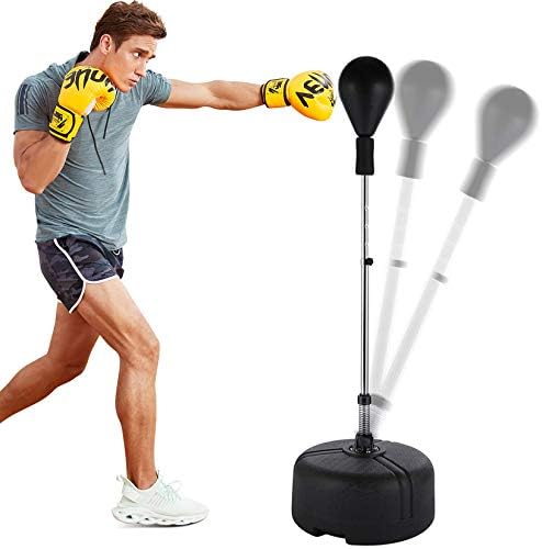 adjustable reflex boxing punch bag