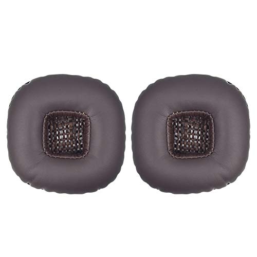 Replacement Ear Pads Cushions Muff Parts Compatible with Marshall Major Bluetooth Wireless On-Ear Headphone (Brown)