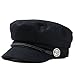 CYPER TOP Unisex Classic Wool newsboy Hat Fall Winter Cabbie Beret Caps Black One Size
