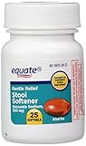Equate - Stool Softener 100 mg, 25 Softgels (Compare to Dulcolax)
