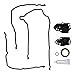 2004 05 06 07 08 09 10 11 12 Ford F150 F250 F350 Lincoln 5.4L Timing Cover Gasket Kit