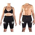 Cathwear Catheter Leg Bag Underwear - Leg Bag Holder for Men & Women| Medicare Approved -Compatible with Foley, Nephrostomy, Suprapubic & Biliary Catheters Holds (2) 600ml Leg Bags| Black| Large