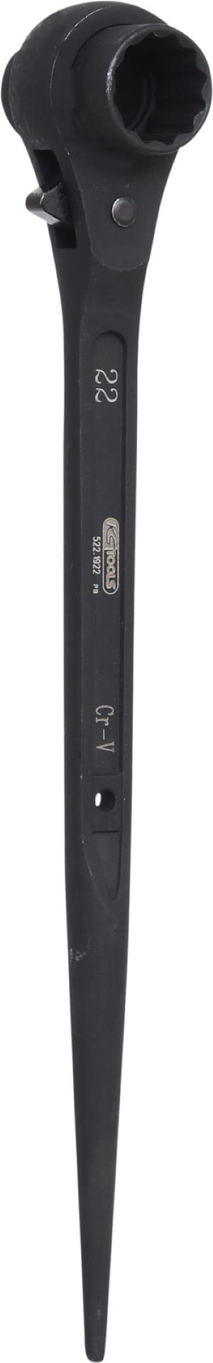 KS Tools 522.1922 19 x 22mm Ratcheting Scaffold Spanner