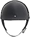 VCAN V531 Cruiser Half Helmet (Gloss Black, XX-Large)