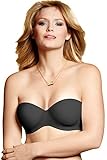 Lilyette by Bali Strapless Bra With Convertible Straps 0929, 34DD, Black Tailor