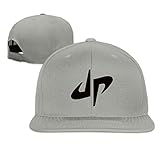 M Angel Adjustable Funny Dude Perfect Logo Flat Sun Hats Baseball Cap One Size Ash
