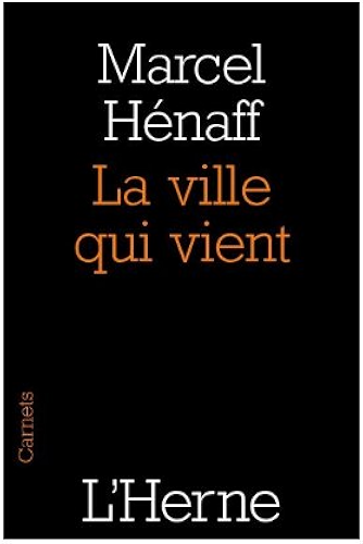 Download La ville qui vient PDF