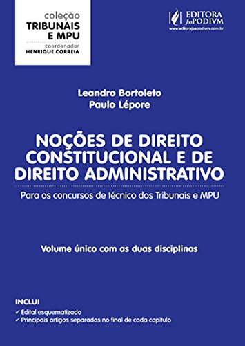 Noções de Direito Constitucional e de Direito Administrativo. Para ...