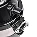 Goplus Garbage Disposal with Cord, 1.0HP 2600RPM Compact Continuous Feed Household Garbage Disposal, Kitchen Food Waste Disposer