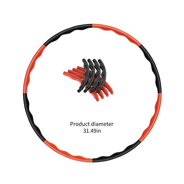 BORUI-Hula-hoop-weight-loss-and-massaging-hoop-for-adults-and-children-detachable-fitness-wave-width-80-cm-weight-can-be-adjusted-freely BORUI Hula hoop, weight loss and massaging hoop for adults and children, detachable fitness wave width 80 cm, weight can…