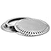 LVOERTUIG BBQ Grill Tray Pan Stainless Steel Cooking Smokeless Korean Style Non-Stick Griddle Plate for Outdoor Home Kitchen Roasting Camping Grillingthumb 3
