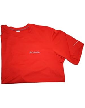 Men's River Chill S/S Performance Shirt (Large) Orange