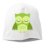 Woman Skull Cap Beanie Cartoon Owl Headwear Knit