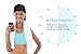 Tenergy Wireless Bluetooth 4.1 Beanie Cable Knit Cap Headphones Sync with Cell Phone Multi Functional 2 Stereo Speakers (Dusty Cedar)