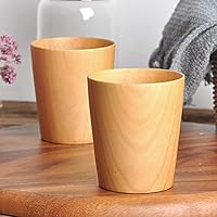 275Ml Wooden Cup Handmade Coffee Tea Beer Wine Juice Milk Water Mug Funny Mugs Holiday Gift Lightweight Useful