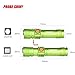 PROBE SHINY USB LED Rechargeable Flashlight ,Tuscom Waterproof Adjustable LED Zoom 3000LM MINI Portable Flashlight (Green)