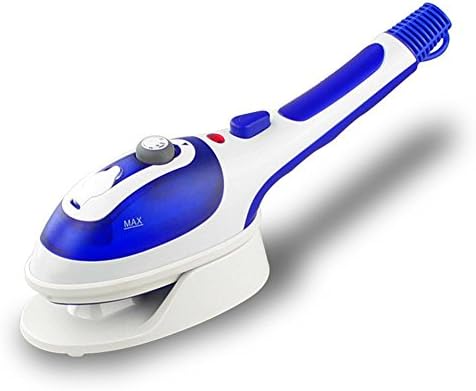 Garment Steamer, IMAVO Upgraded Version Iron 180ML Home and Traval Protable Handheld Garment Steamer 5 in 1,Fast Heat-up Powerful Travel Garment Clothes Steamer (Blue)