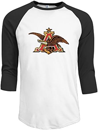 Anheuser-Busch Logo Cool Men's 3/4 Sleeve T Shirt