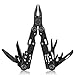 SURNORME Multi Knife Multitool Pliers 13 in 1 Foldable Stainless Steel Black Pocket Tool for Outdoor Hiking Camping