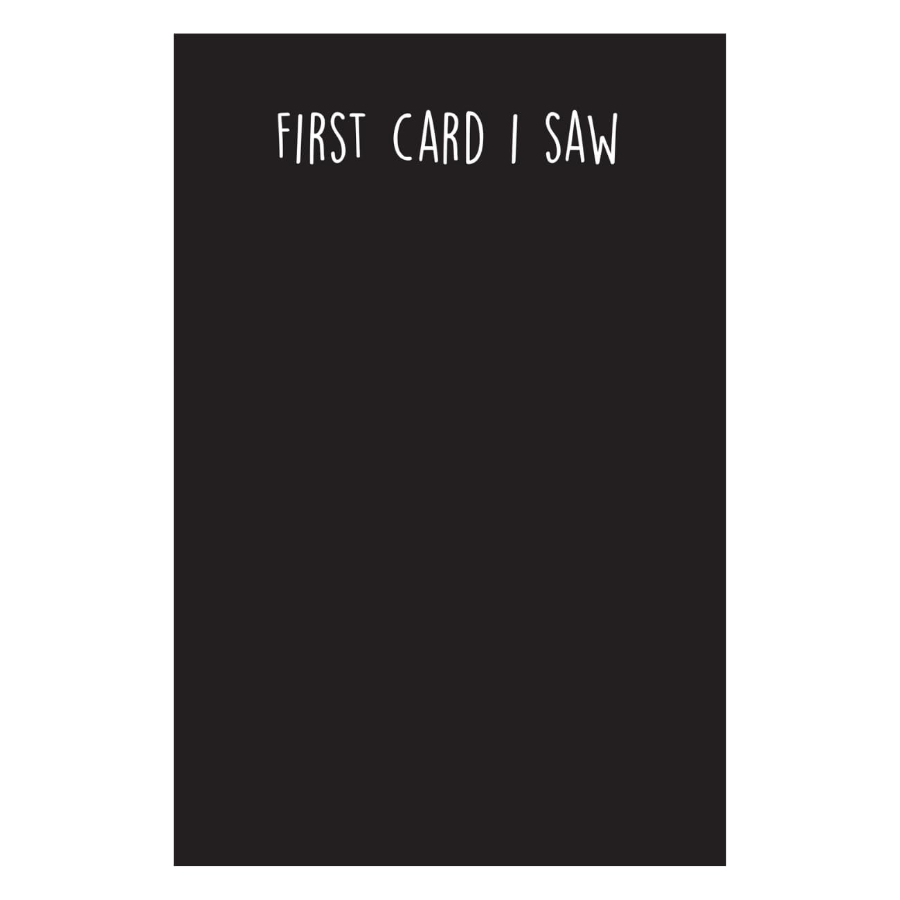 First Card, Open, Greetings Card, 124x176mm