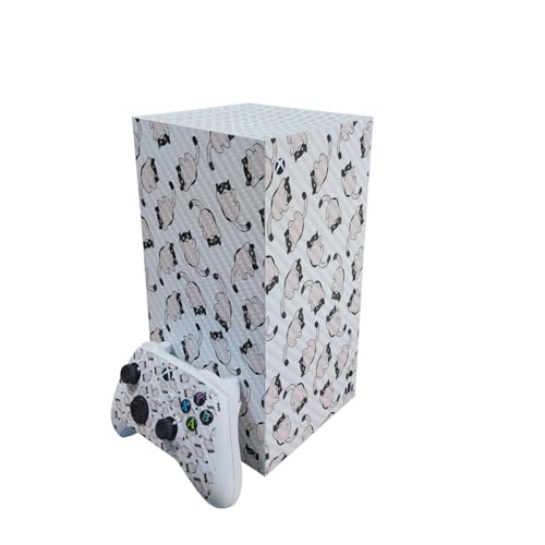 Carbon Fiber Gaming Skin Compatible with Microsoft Xbox Series X Digital Editio…