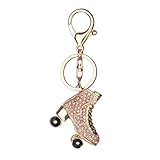 Floralby Roller Skates Keyring Keychain Charm Bag Pendant Car Key Decor Xmas Gift