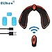 EMS Hips Trainer, USB Rechargeable ABS Butt Toner with Remote Controller and 3 pcs Replacement Gel Pads - Butt Lifting Buttocks Enhancement Device Sexy Hips Shaping Equipment for Men and Women