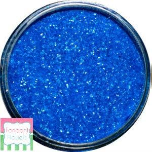 Edible Glitter, for decorating cookies, cupcakes, cakes, pretzels & more 7 gram or 40 gram container (Royal Blue, 7 grams)