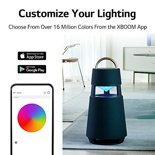 LG RP4 XBOOM 360 Omnidirectional Portable Bluetooth Speaker RP4 Burgundy Pricepulse