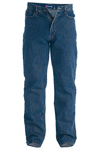 Duke Rockford RJ510 Comfort Herren Stonewashed Jeans - Stonewash, Herren, 52W 30L