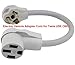 AC WORKS Electric Vehicle Charging Adapter for Tesla Use (10-30 3-Prong Dryer to Tesla)