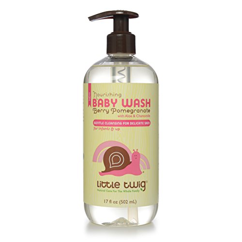 Little Twig All Natural Baby Wash, Berry Pomegranate, 17 Fluid Oz - Thumbnail 5