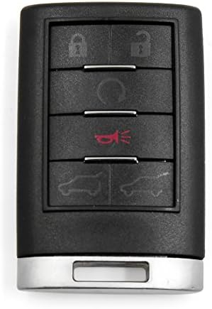 sourcingmap New 6 Buttons Uncut Insert Key Fob Remote Control Case Blank Shell