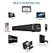 Sound Bar, Samesay TV Soundbar 29-Inch Wired and Wireless Bluetooth 2.0 Channel Speaker for TV/PC/Cellphone, Wall Mountable with Remote Control