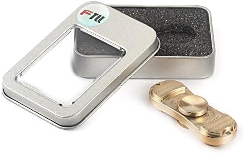 FTLL Fidget Spinner Toy EDC ADHD Focus, High Speed, 3-6 Min Spins, Finger Playing or Table Top Spinning, ceramic Bearing, Metal,Sel-Entertainment