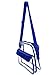 Nova Sport Wear Clear Messenger Bag, NFL Clear Bag Policy Stadium Approved Tote