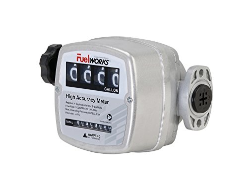 FUELWORKS Oval Gear Inline Meter for Diesel Fuel with 3-26 GPM, 3/4" Inlet Size, 1 Year Warranty - Thumbnail 2
