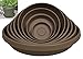 Bloem STT2445 Terra Saucer, Plant Tray 20″ Chocolatethumb 2