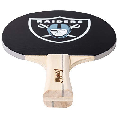 image for Franklin Sports Oakland Raiders Table Tennis Paddle - NFL Team Table T