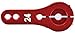 Apex RC Products 24T Hitec Red Aluminum Dual Clamping Servo Horn -2 Pack #8011