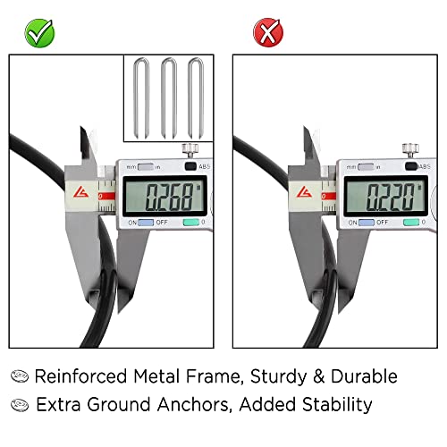 Yaheetech Disc Golf Basket Portable Disc Golf Target Pro Frisbee Golf