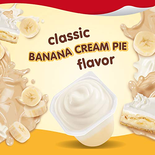 SNACK PACK BANANA CREAM PIE PUDDING 4 PK