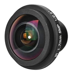 5mp 1.7mm 170 ° Groothoeklens Beveiliging Fisheye View Fisheye-cameralens voor CCTV-camera