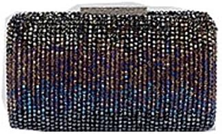 Sondra Roberts Clutch - Chevron Bead, Black