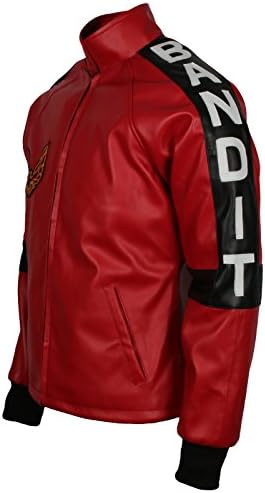 LeatherobeSmokey and The Bandit Burt Reynolds Red Bomber Cosplay Leather Jacket Costume