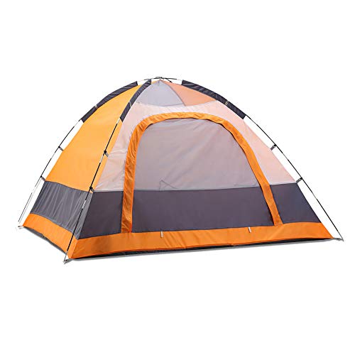 SEMOO Camping Tent Water Resistant 3-Person 1 Door 3-Season Lightweight Dome Tent with Portable Bag